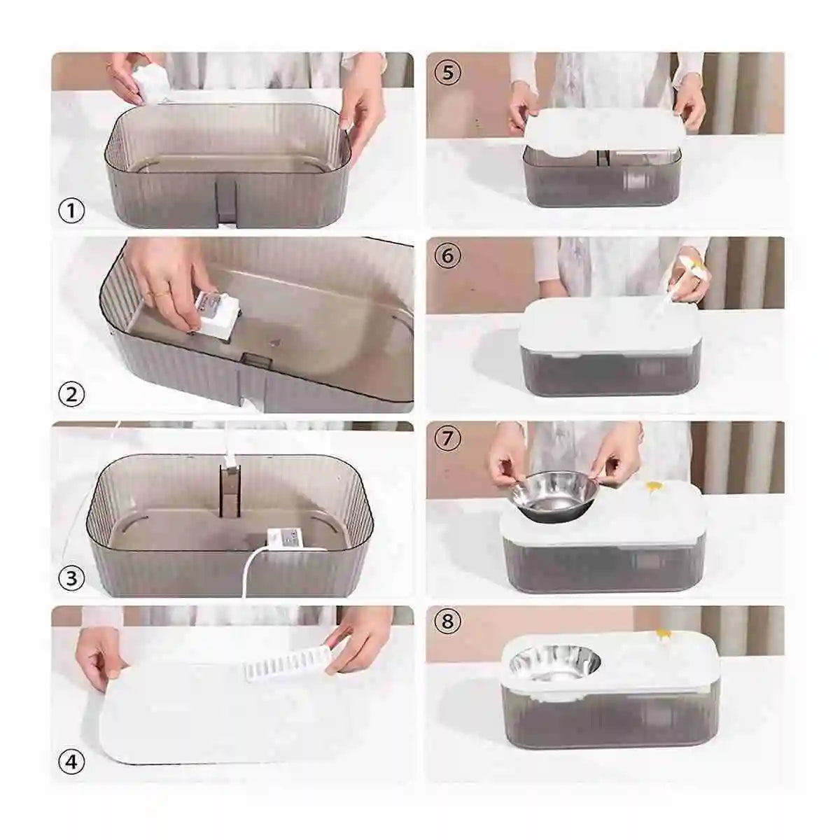 Fonte e Comedouro Automático para Pets