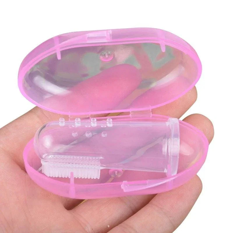 Escova de Dedo Ultra Macia para Pets