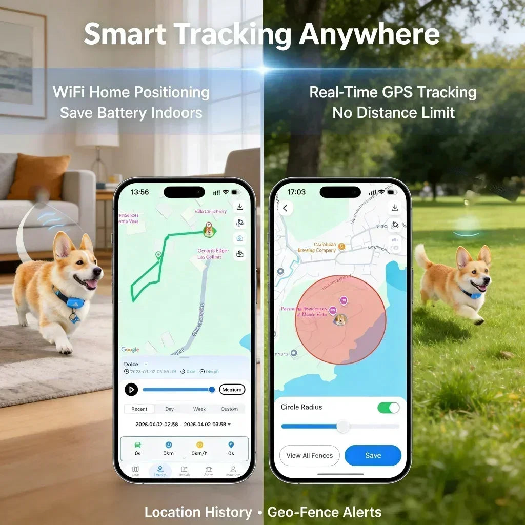 Localizador GPS 4G para Cães e Gatos