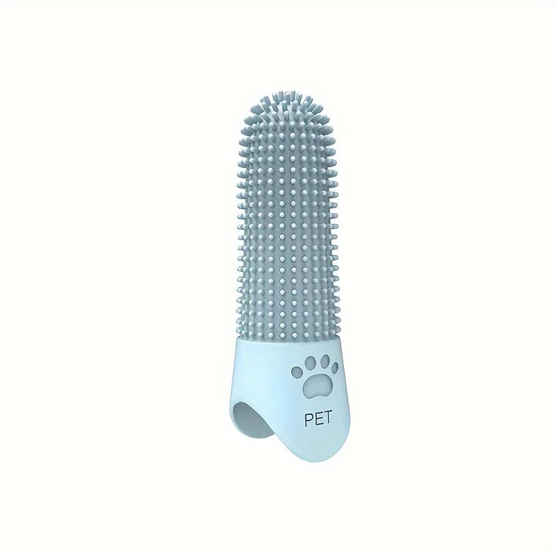 Escova de Dentes de Dedo 360° para Pets