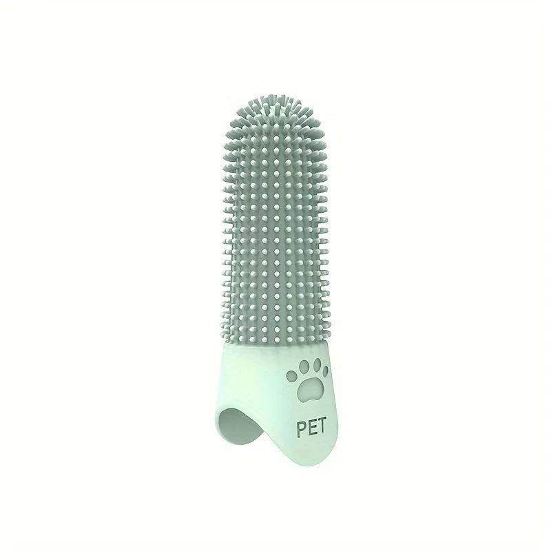 Escova de Dentes de Dedo 360° para Pets