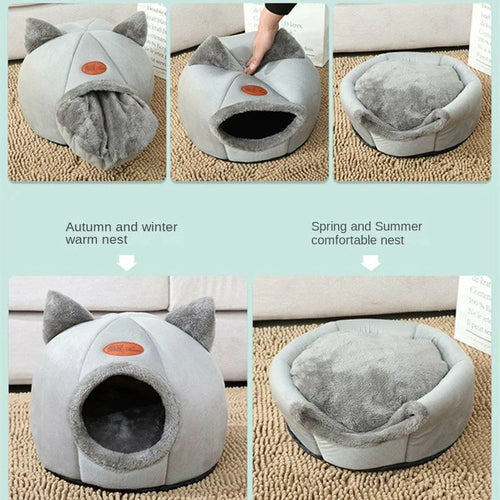 Casinha-Cama 2 em 1 para Pets