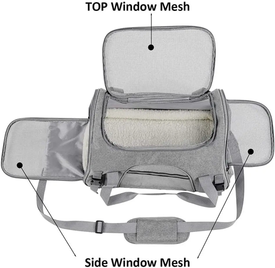 Mochila Transportadora para Gatos