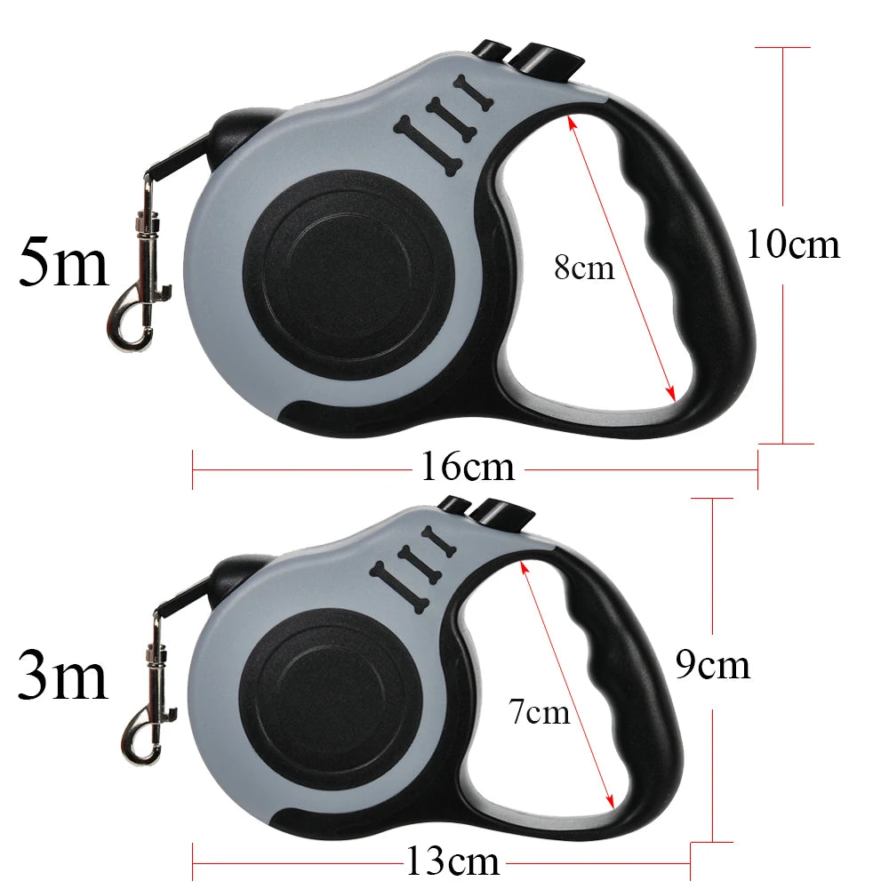 Trela Retráctil para Cão 3m/5m