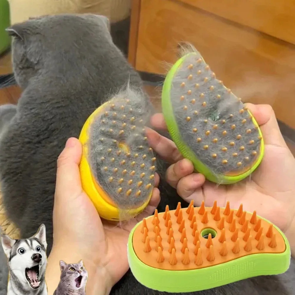 Escova a Vapor para Cães e Gatos